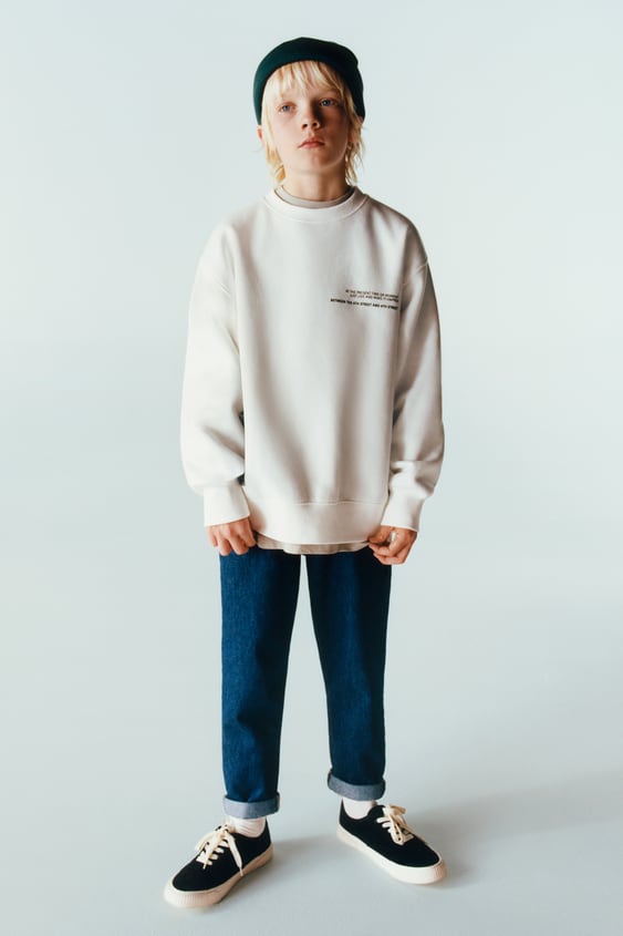 PHOTOGRAPHIC PRINT SWEATSHIRT