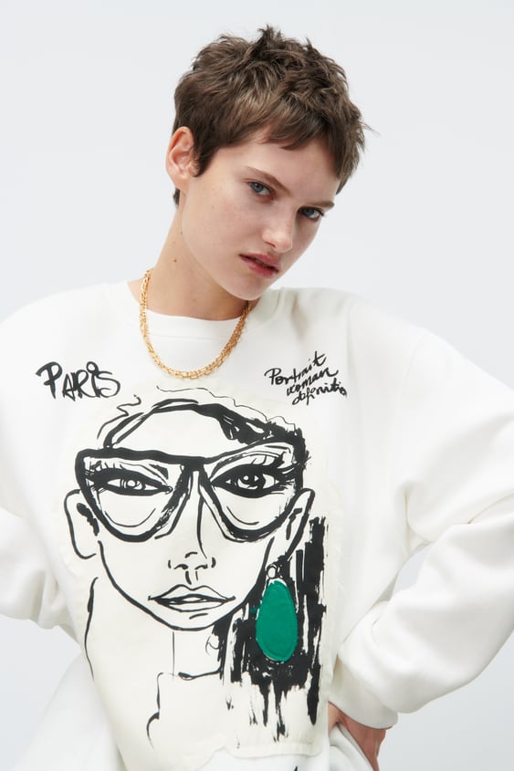 PRINTED SWEATSHIRT