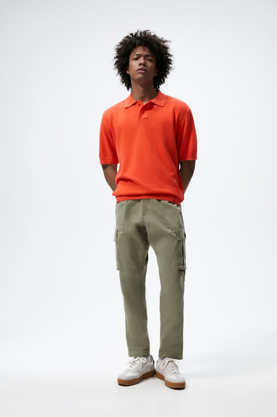 MESH TEXTURED POLO