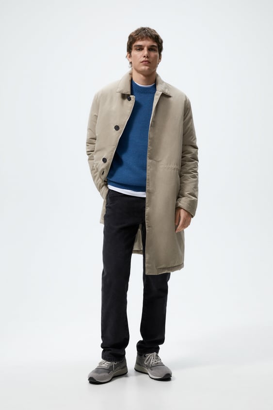 PADDED TRENCH COAT