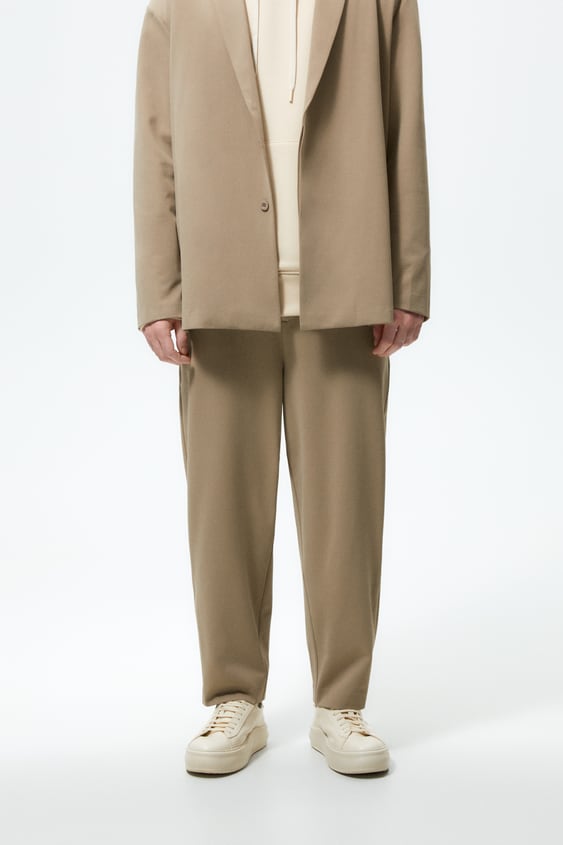 TEXTURED PANTS