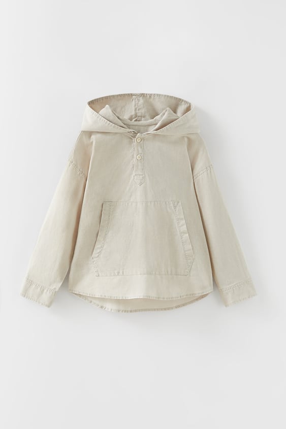 LINEN BLEND SHIRT