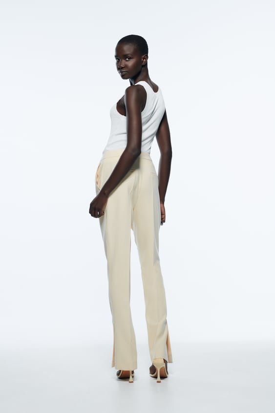 PANTS WITH SIDE VENTS
