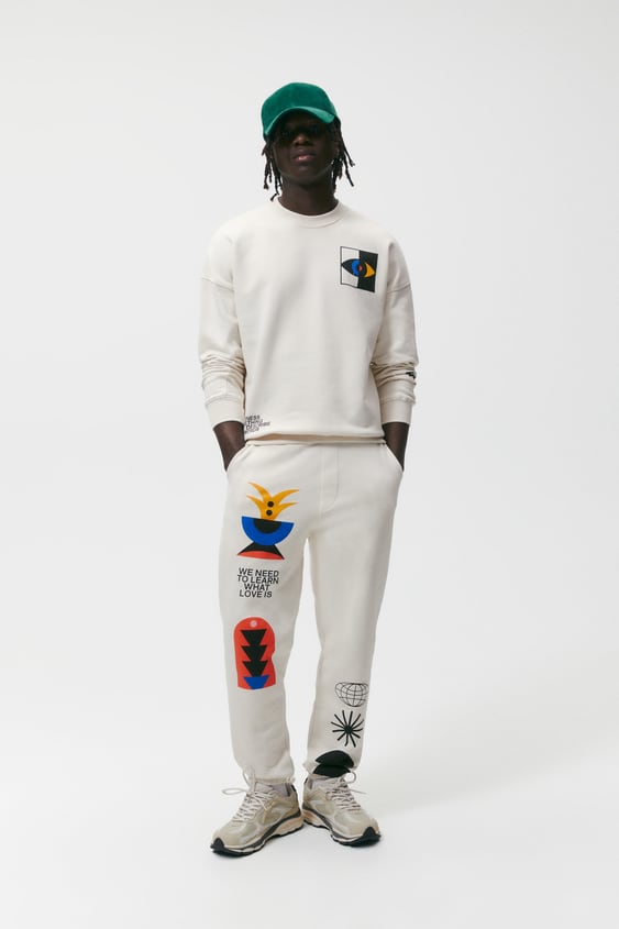 MARCO OGGIAN GRAPHIC SWEATSHIRT