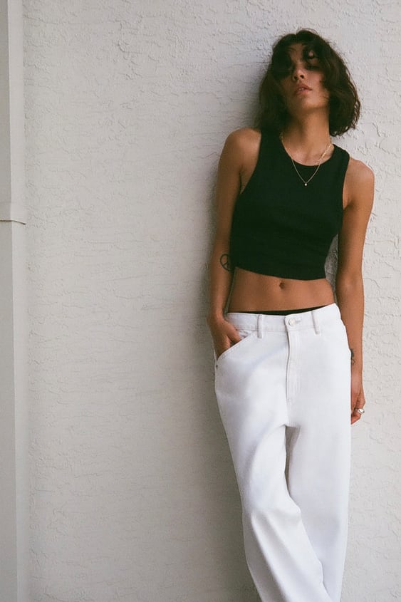 RIBBED T-SHIRT