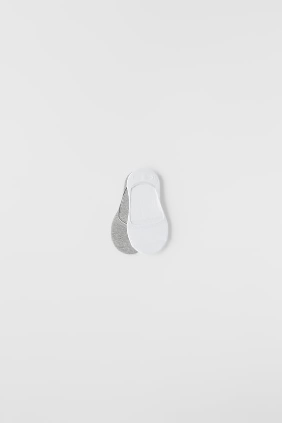 KIDS/ TWO-PACK PAIRS OF BASIC NO-SHOW SOCKS