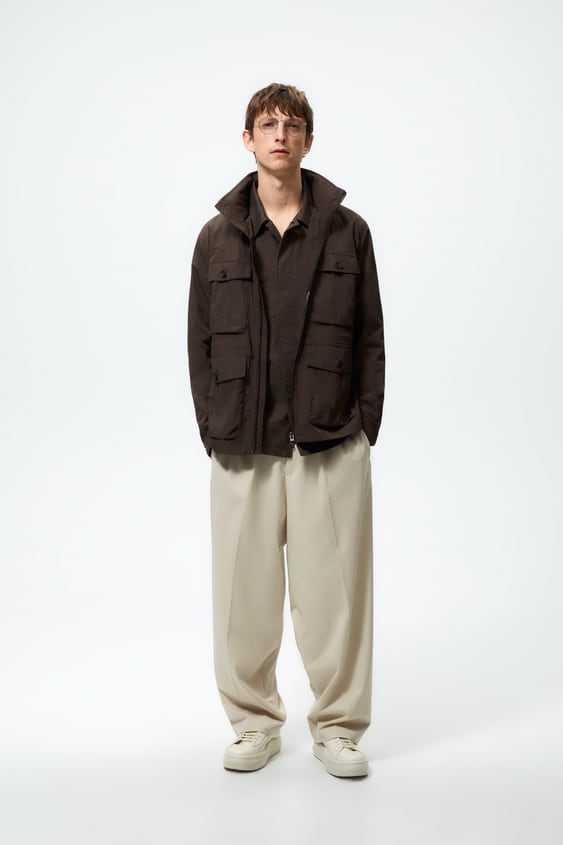 TECHNICAL JACKET WITH POCKETS