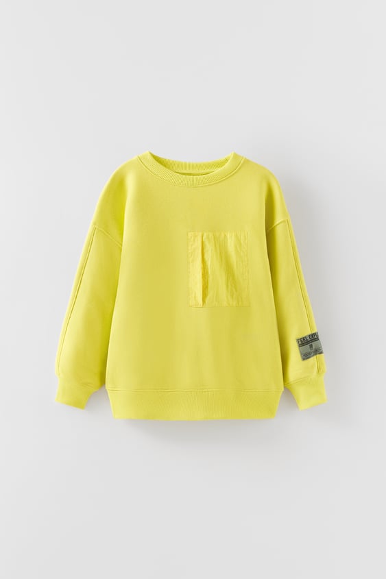 COMBINATION NYLON SWEATSHIRT