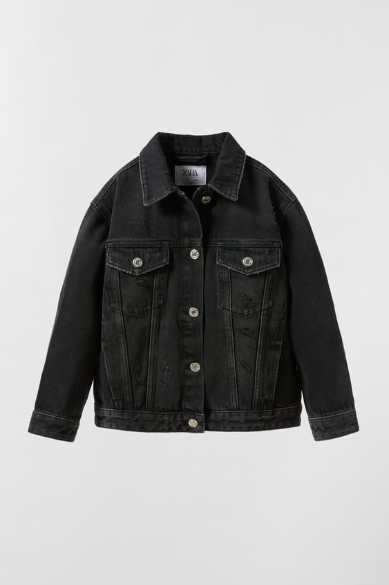 RIPPED DENIM JACKET