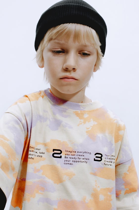 PRINTED ATHLETIC SHIRT