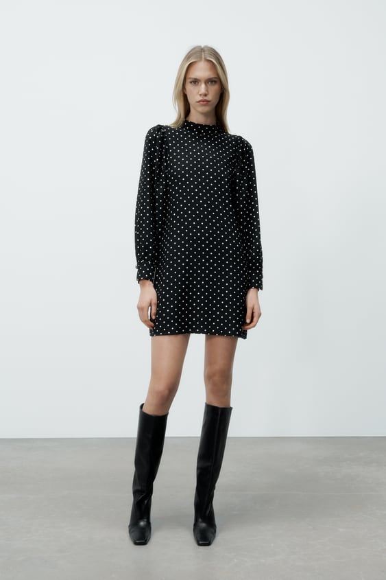 SHORT POLKA DOT DRESS