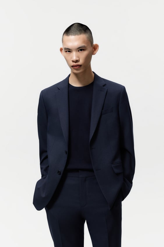 BIRDSEYE SUIT JACKET