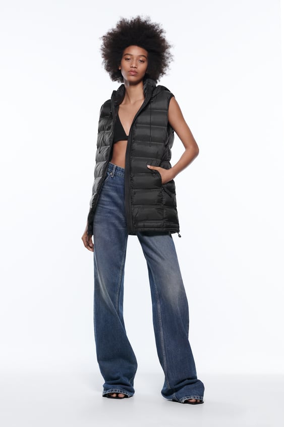 PACKABLE WATER REPELLENT PUFFER VEST