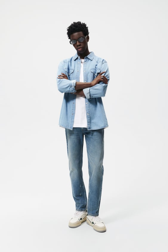 STRAIGHT FIT JEANS
