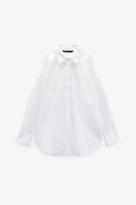OVERSIZED POPLIN SHIRT
