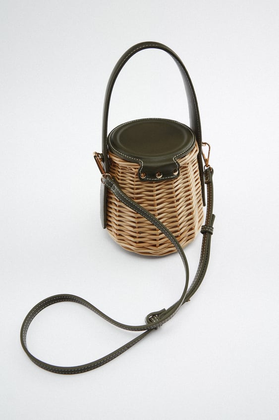 WICKER BASKET BAG