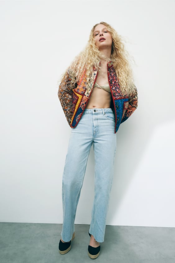 PRINTED PUFFER JACKET