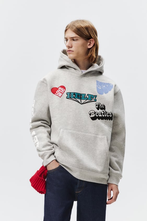 THE BEATLES PRINT SWEATSHIRT