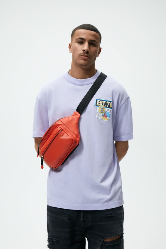 COMBINATION PRINT T-SHIRT