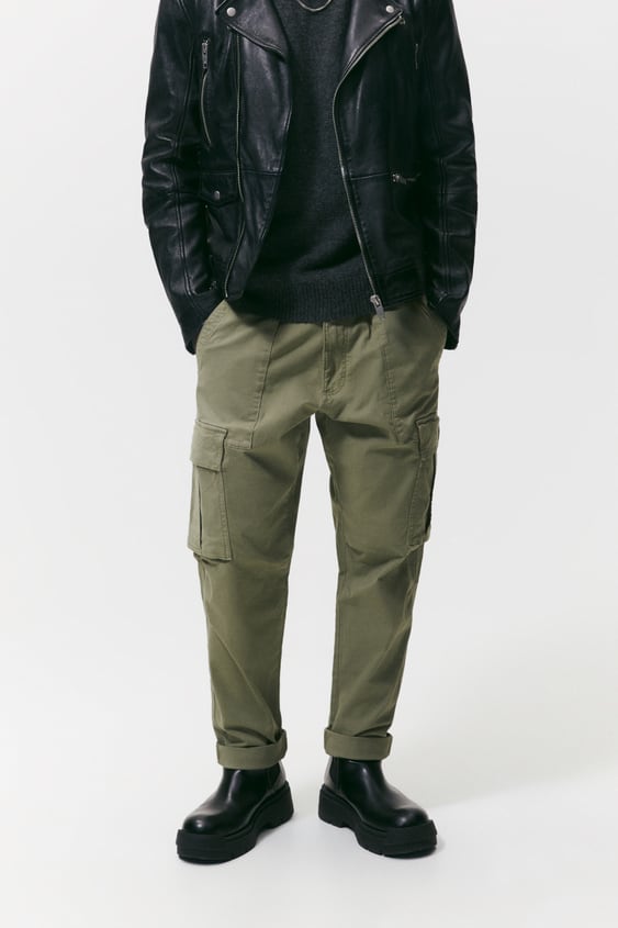 RELAXED FIT CARGO PANTS