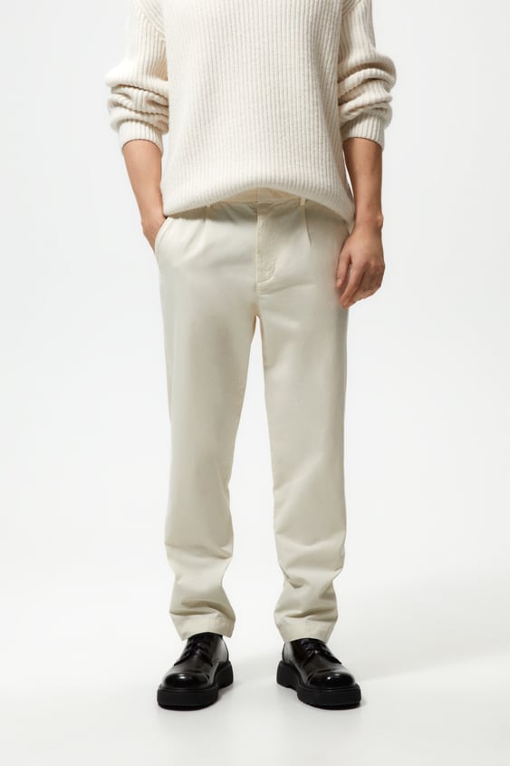 PLEATED PANTS
