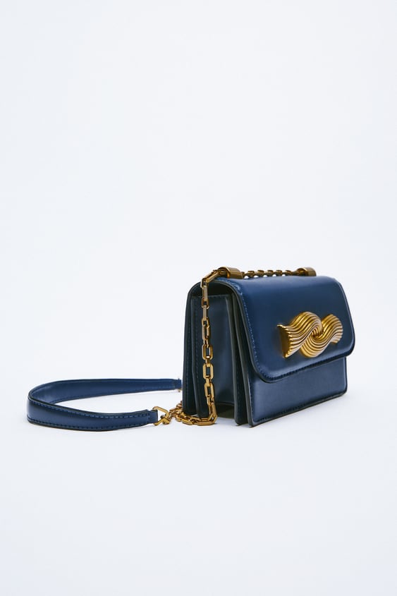 CROSSBODY BAG WITH METAL DETAILS
