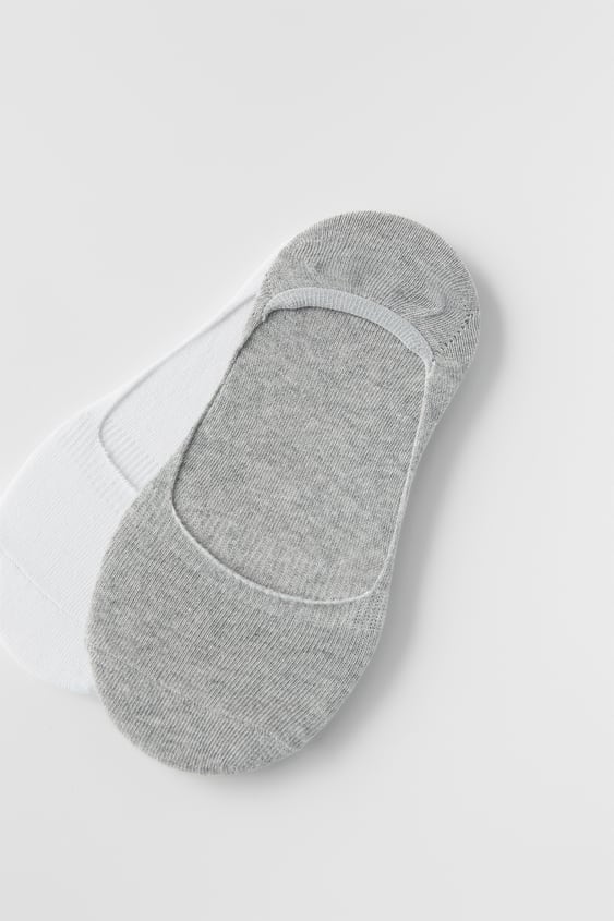 KIDS/ TWO-PACK PAIRS OF BASIC NO-SHOW SOCKS