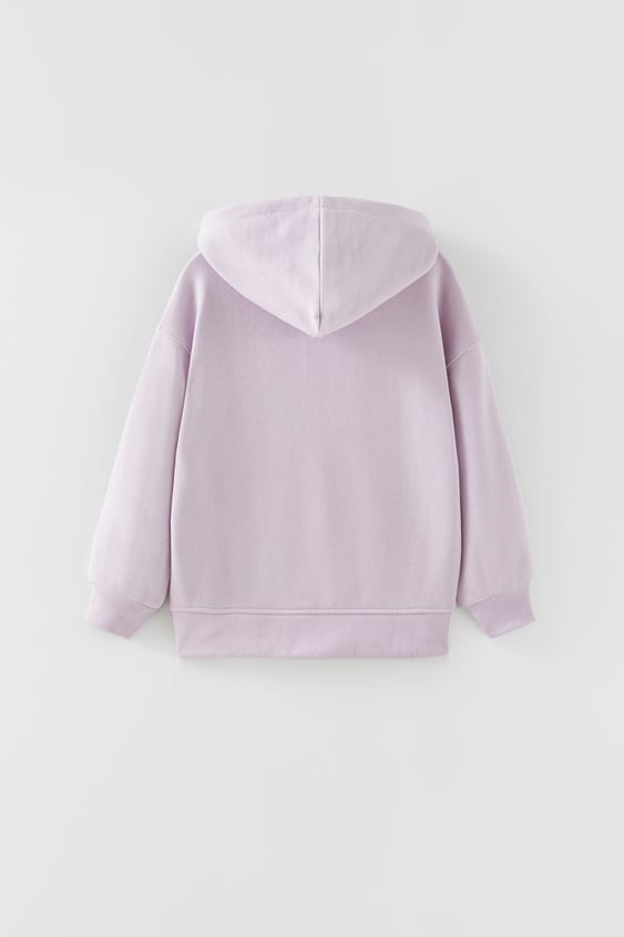 BASIC HOODED SWEATSHIRT