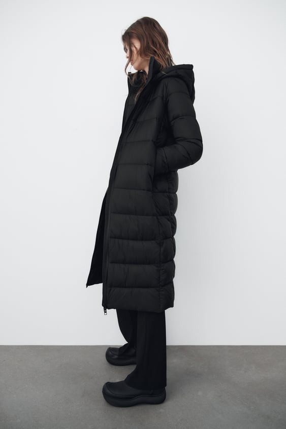 PACKABLE WATER REPELLENT PUFFER COAT