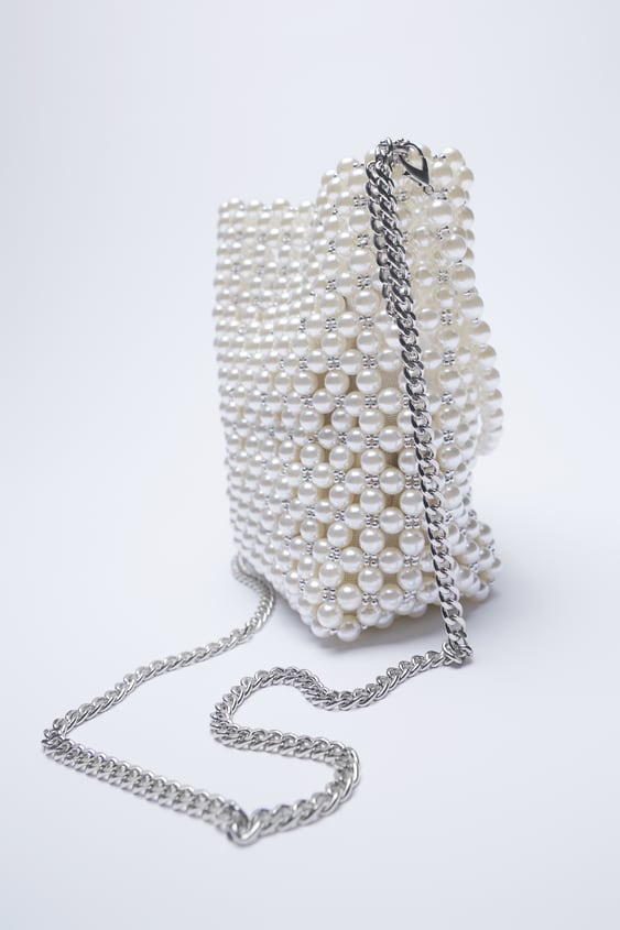 PEARL MINI BUCKET BAG