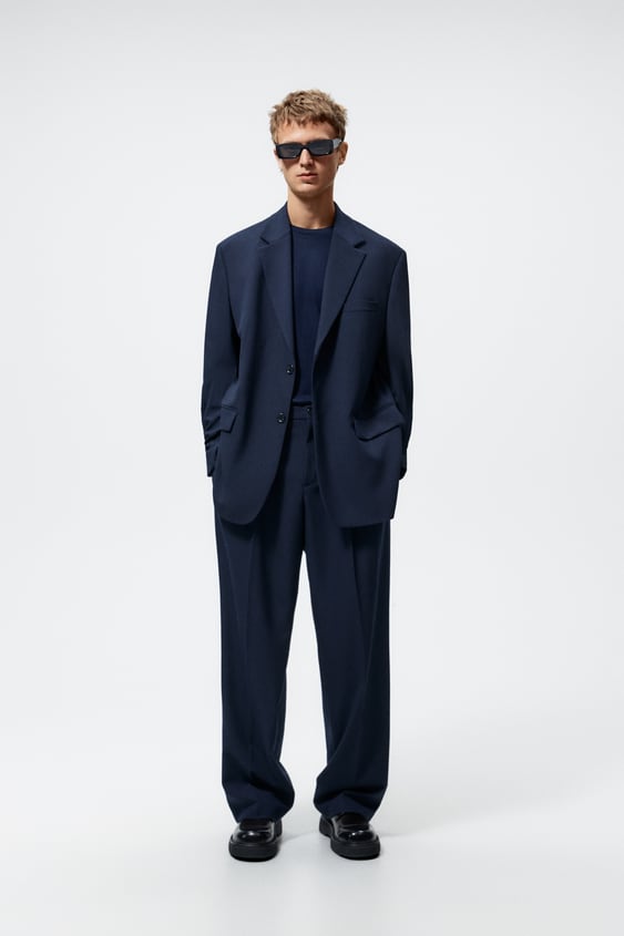 RELAXED SUIT PANTS