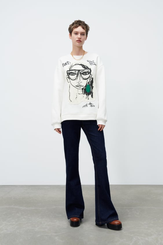 PRINTED SWEATSHIRT