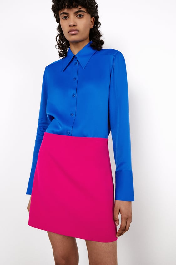 HIGH-WAISTED SKIRT