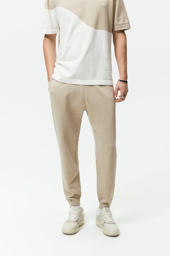 KNIT JOGGER PANTS