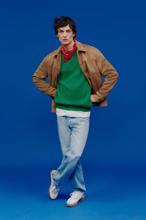 FAUX SUEDE JACKET