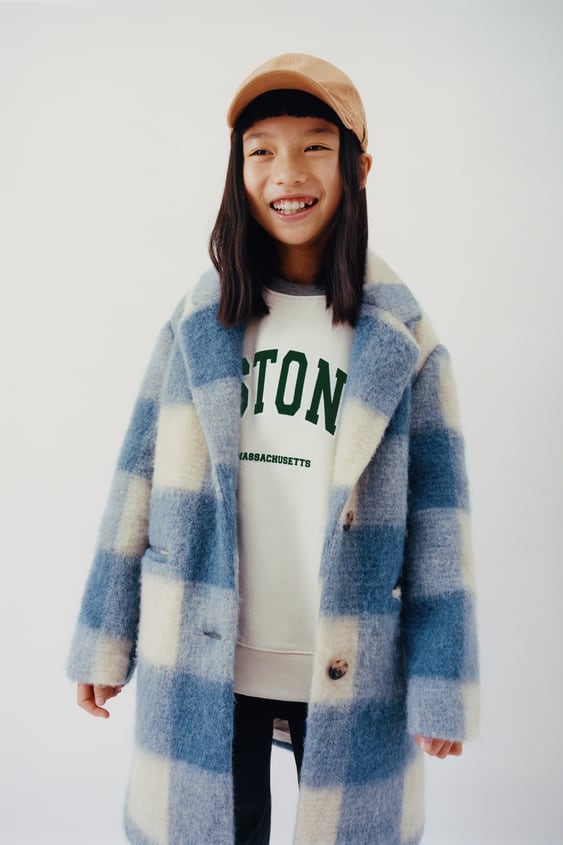 PLAID COAT