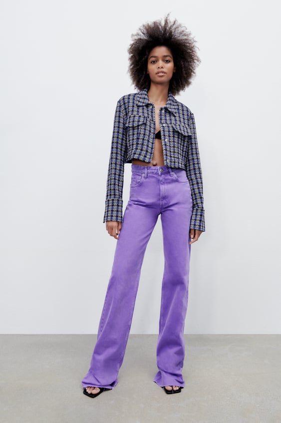 TEXTURED CROP JACKET