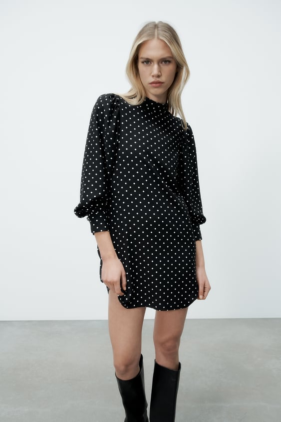 SHORT POLKA DOT DRESS
