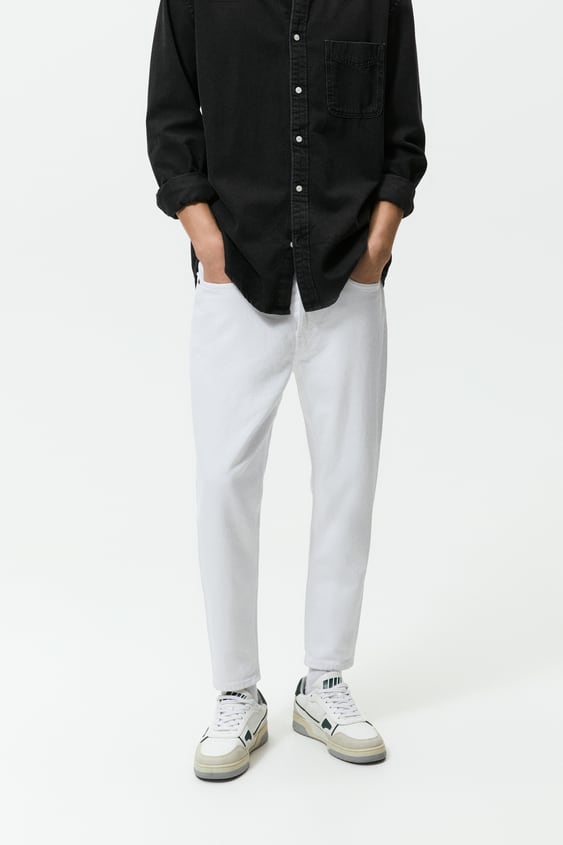 SLIM CROPPED JEANS