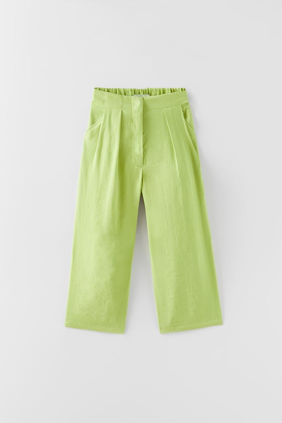 FLOWY PLEATED PANTS