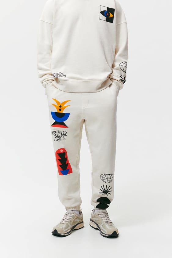 MARCO OGGIAN GRAPHIC PANTS