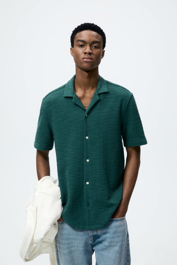 TEXTURED SHIRT