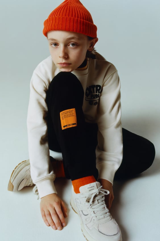 KANJI POCKET PLUSH PANTS