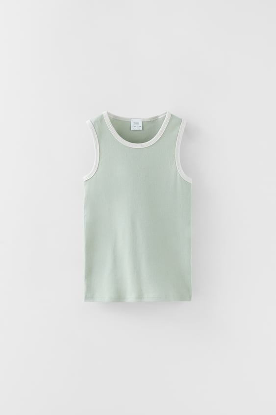 KIDS/ TWO-PACK OF COLORED TANK TOPS
