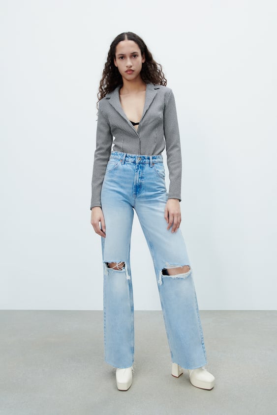 HOUNDSTOOTH BODYSUIT