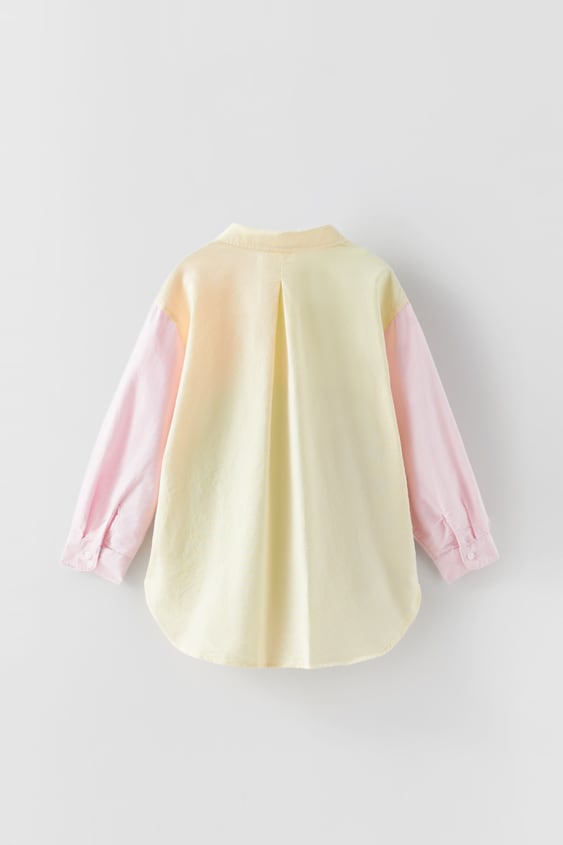 BLOCK COLOR OXFORD SHIRT