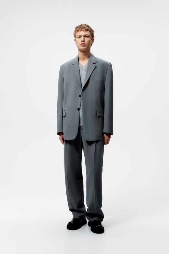 RELAXED SUIT PANTS
