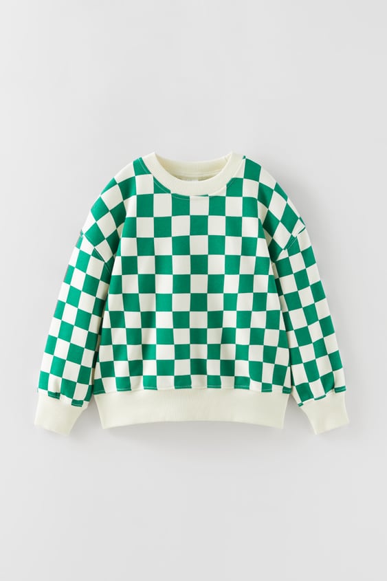 CHECKERBOARD SWEATSHIRT