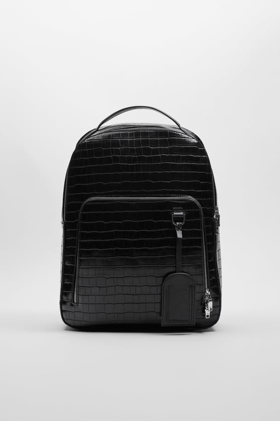 ANIMAL EMBOSSED BACKPACK