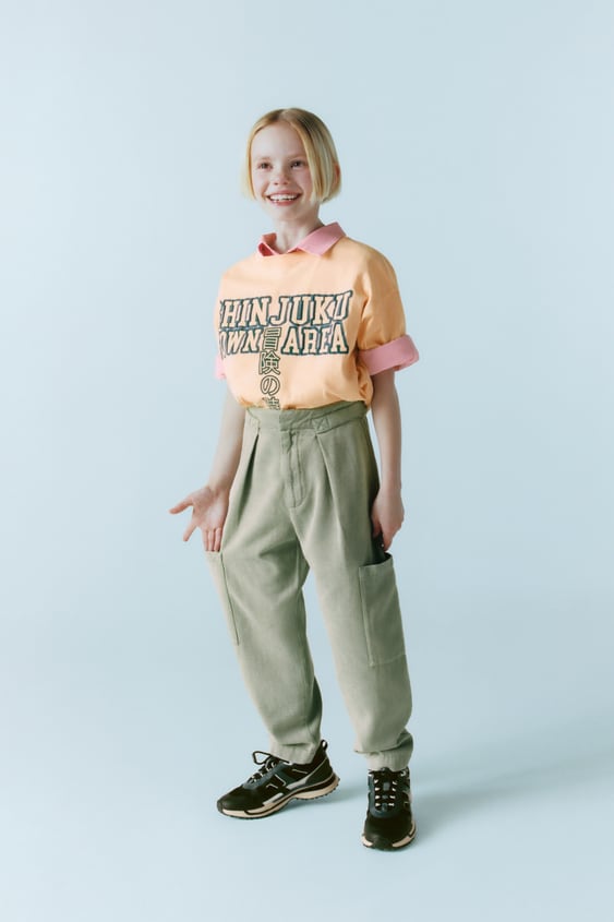PLEATED PANTS